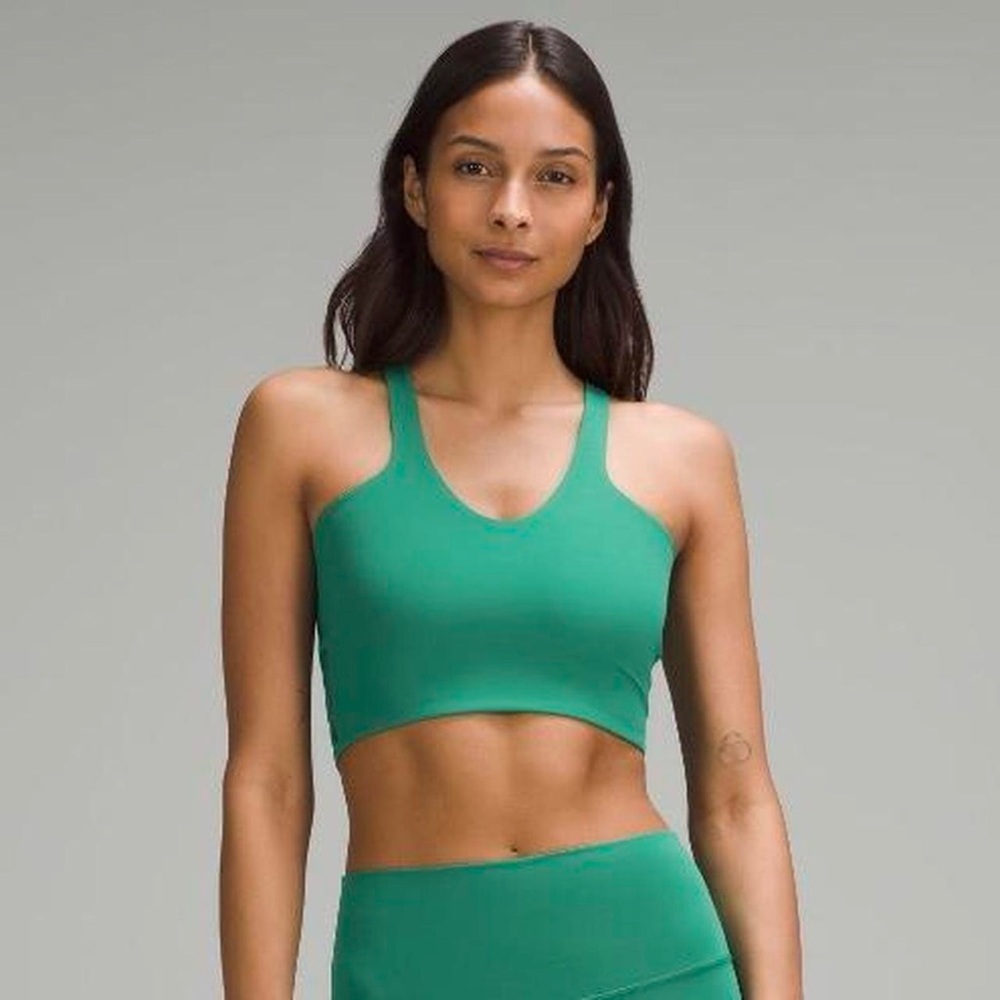 Lululemon Green Set (Sport Bra & Leggins)